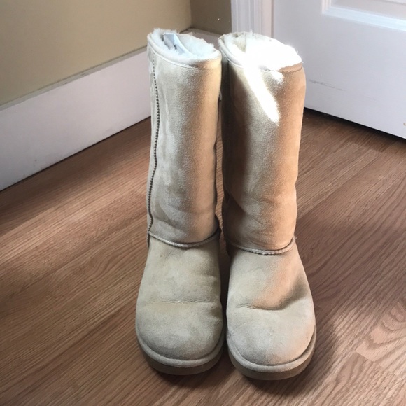 UGG | Shoes | Tall Sand Uggs Size 